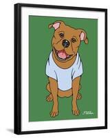 Pitbull-Tomoyo Pitcher-Framed Giclee Print