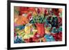 Pitcher of Flowers-Peter Graham-Framed Premium Giclee Print