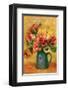 Pitcher of Flowers-Pierre-Auguste Renoir-Framed Premium Giclee Print