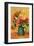 Pitcher of Flowers-Pierre-Auguste Renoir-Framed Premium Giclee Print