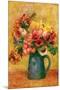 Pitcher of Flowers-Pierre-Auguste Renoir-Mounted Premium Giclee Print
