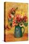 Pitcher of Flowers-Pierre-Auguste Renoir-Stretched Canvas