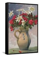 Pitcher Used as Flower Vase-null-Framed Stretched Canvas