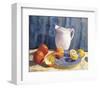 Pitcher with Tangelos and Lemons-Tony Saladino-Framed Art Print
