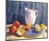 Pitcher with Tangelos and Lemons-Tony Saladino-Mounted Art Print