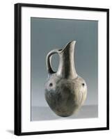 Pitcher with Truncated Spout, Early Iron Age, from Prehistoric Settlement of Asseros-null-Framed Giclee Print