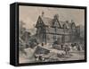Pitchford Hall, Shropshire, 1915-Frederick William Hulme-Framed Stretched Canvas