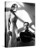 Pitfall, Lizabeth Scott, Raymond Burr, 1948, Gun-null-Stretched Canvas