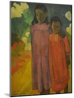 Piti Teina, 1892-Paul Gauguin-Mounted Giclee Print