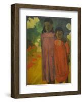 Piti Teina, 1892-Paul Gauguin-Framed Giclee Print