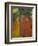 Piti Teina, 1892-Paul Gauguin-Framed Giclee Print