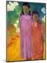 Piti Tiena, (Two Sister), 1892-Paul Gauguin-Mounted Giclee Print