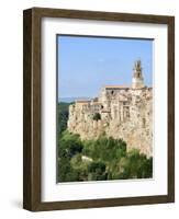 Pitigliano, Grosseto, Tuscany, Italy, Europe-Tondini Nico-Framed Photographic Print