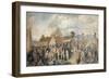 Pitlessie Fair, 1804-Sir David Wilkie-Framed Giclee Print