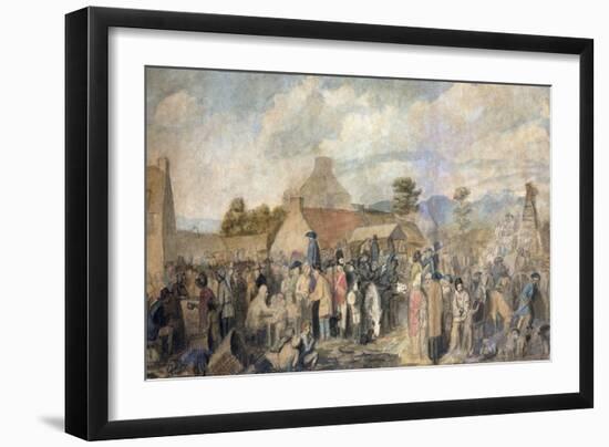 Pitlessie Fair, 1804-Sir David Wilkie-Framed Giclee Print