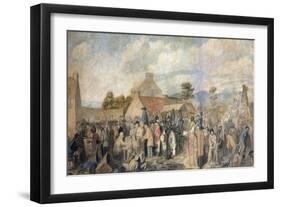 Pitlessie Fair, 1804-Sir David Wilkie-Framed Giclee Print