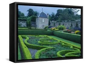 Pitmedden Gardens Were Designed in Seventeenth Century by Alexander Seton, Formerly Lord Pitmedden-John Warburton-lee-Framed Stretched Canvas