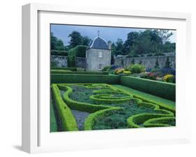 Pitmedden Gardens Were Designed in Seventeenth Century by Alexander Seton, Formerly Lord Pitmedden-John Warburton-lee-Framed Photographic Print