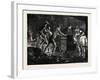 Pitmen Hewing the Coal in a Mine, 1871-null-Framed Giclee Print
