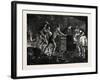 Pitmen Hewing the Coal in a Mine, 1871-null-Framed Giclee Print