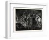 Pitmen Hewing the Coal in a Mine, 1871-null-Framed Giclee Print
