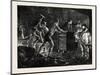 Pitmen Hewing the Coal in a Mine, 1871-null-Mounted Giclee Print