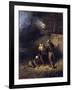 Pitmen Playing at Quoits-Henry Perlee Parker-Framed Giclee Print