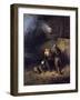 Pitmen Playing at Quoits-Henry Perlee Parker-Framed Giclee Print