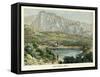 Piton D' Enchein, Reunion, C1880-Taylor-Framed Stretched Canvas