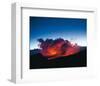 Piton de la Fournaise Reunion-null-Framed Art Print