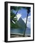 Pitons, St. Lucia, Windward Islands, West Indies, Caribbean, Central America-Harding Robert-Framed Photographic Print