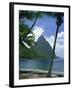 Pitons, St. Lucia, Windward Islands, West Indies, Caribbean, Central America-Harding Robert-Framed Photographic Print