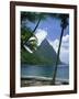 Pitons, St. Lucia, Windward Islands, West Indies, Caribbean, Central America-Harding Robert-Framed Photographic Print