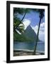 Pitons, St. Lucia, Windward Islands, West Indies, Caribbean, Central America-Harding Robert-Framed Photographic Print