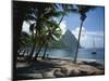 Pitons, St. Lucia, Windward Islands, West Indies, Caribbean, Central America-Harding Robert-Mounted Photographic Print