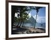 Pitons, St. Lucia, Windward Islands, West Indies, Caribbean, Central America-Harding Robert-Framed Photographic Print