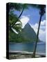 Pitons, St. Lucia, Windward Islands, West Indies, Caribbean, Central America-Harding Robert-Stretched Canvas