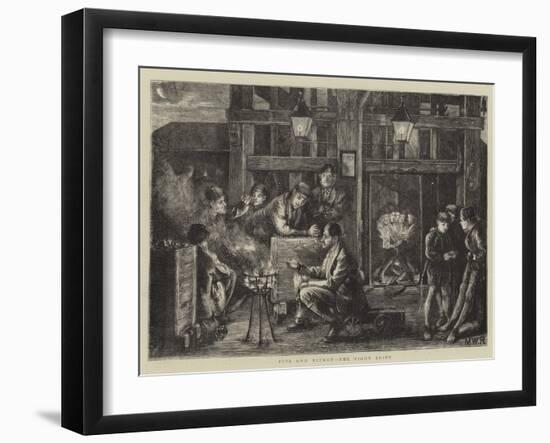 Pits and Pitmen, the Night Shift-Matthew White Ridley-Framed Giclee Print