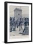 Pitt Drilling Militia at Walmer Castle in 1803-Richard Caton Woodville II-Framed Giclee Print