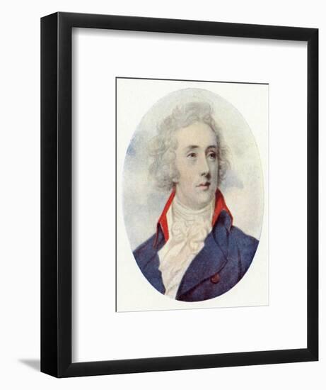 Pitt, Miniature-null-Framed Art Print