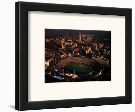 Pitt Stadium: Final Game-Mike Smith-Framed Art Print