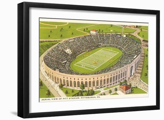 Pitt Stadium, Pittsburgh, Pennsylvania-null-Framed Art Print
