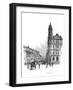 Pitt Street, Sydney, New South Wales, Australia, 1886-WC Fitler-Framed Giclee Print