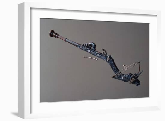 Pitted Crossbow Brooch, 1575, Once Belonging to Catherine De' Medici-null-Framed Giclee Print