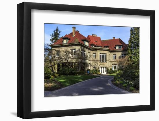 Pittock Mansion, Portland, Oregon, USA-Rick A. Brown-Framed Photographic Print