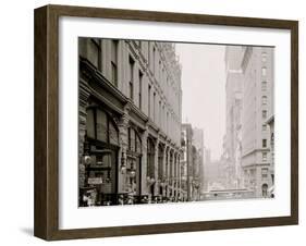 Pittsburg, Pa., Fifth Avenue, Looking North-null-Framed Photo