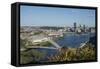 Pittsburgh 17 1-Robert Michaud-Framed Stretched Canvas