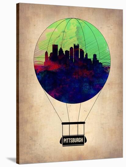 Pittsburgh Air Balloon-NaxArt-Stretched Canvas