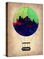 Pittsburgh Air Balloon-NaxArt-Stretched Canvas