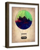 Pittsburgh Air Balloon-NaxArt-Framed Art Print